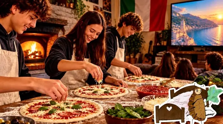 Pizzabacken_Bild erstellt mit KI (ChatGPT/OpenAI) | © DAV Landsberg