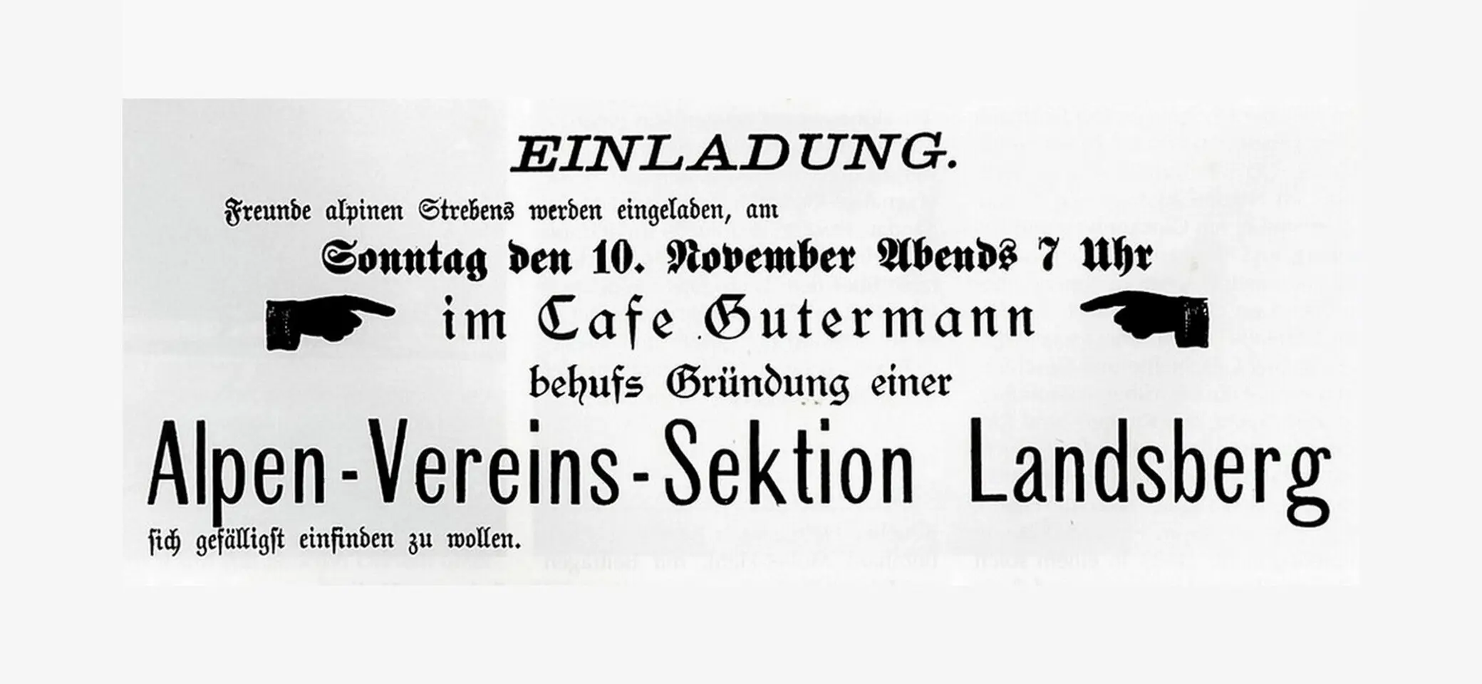 © Archiv DAV Landsberg